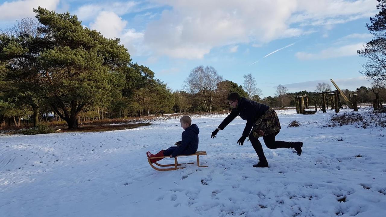 Chalet Op De Veluwe # Beuk Putten Luaran gambar